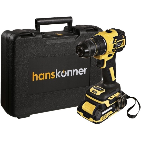 Шуруповерт аккумуляторный Hanskonner HCD2065C б/щ