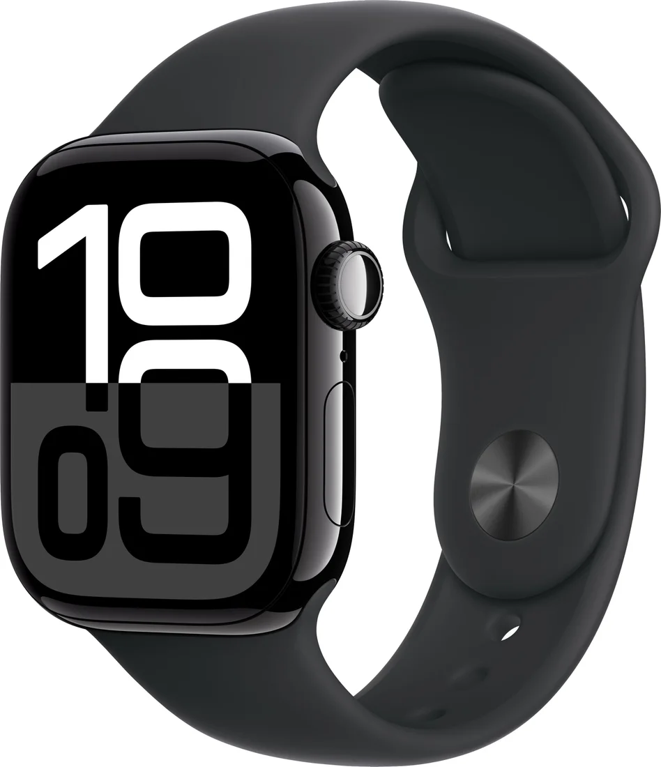 Умные часы Apple Watch Series 10 GPS 42mm Jet Black S/M A2997 (MWWE3LW/A)