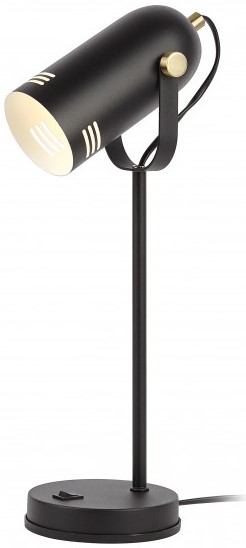 Настольная лампа ЭРА N-117 40W E27 Металл, Черный