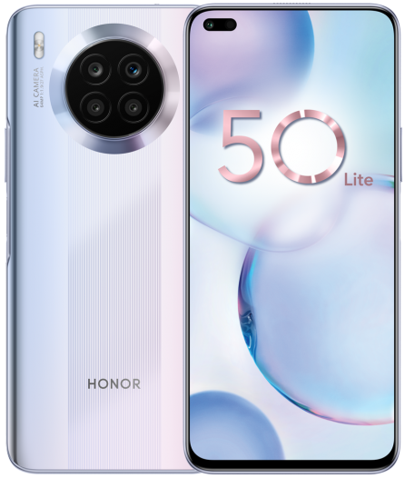 Смартфон Honor 50 Lite 6Gb/128Gb Silver