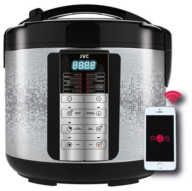 Мультиварка JVC JK-MC501 серебристый/черный