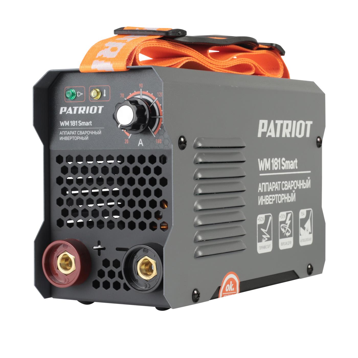 Сварочный аппарат PATRIOT WM 181 Smart MMA