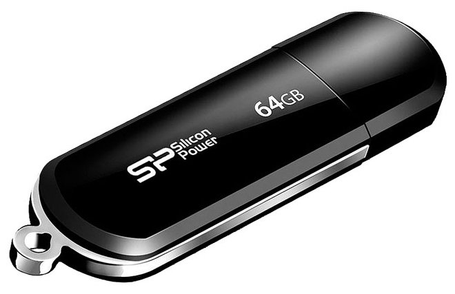 USB накопитель 8Gb Silicon power LuxMini 322 Black