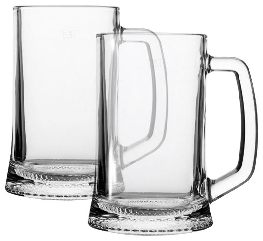 Набор кружек для пива Luminarc Drezden 500 мл 2 пр. H5116