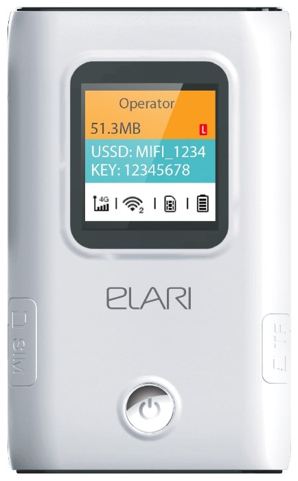 Модем Elari SmartWiFi 4G White