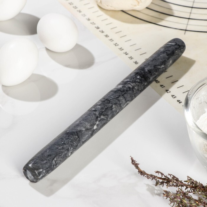 Скалка Magistro 25 см мрамор 7514840