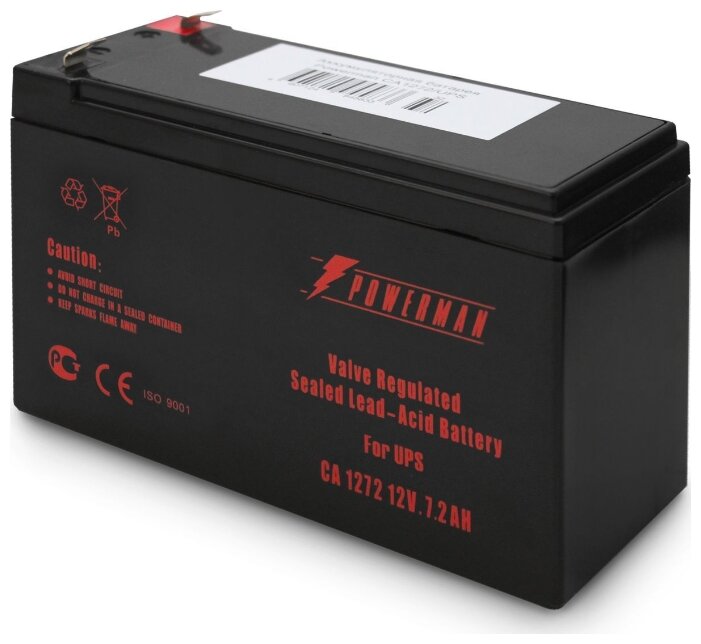 Аккумуляторная батарея Powerman CA1272 PM/UPS 12v 7.2Ah