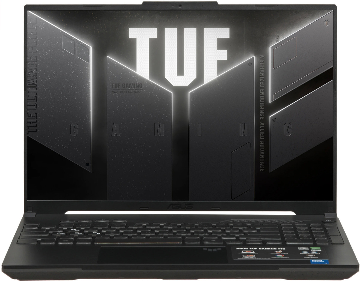 Ноутбук Asus TUF F16 FX607VJ-RL009 Core 5 210H/16Gb/512Gb SSD/RTX 3050 6Gb/15.6" IPS FHD 144Hz (DOS) Mecha Gray