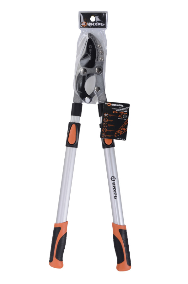 Сучкорез ВИХРЬ телескопический, 670-1020мм,тефлоновое покрытие