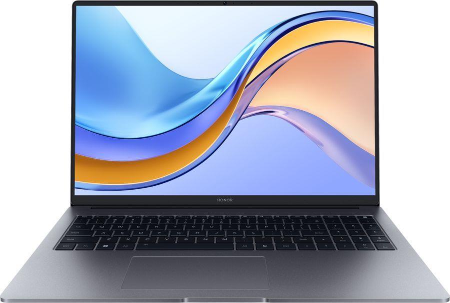Ноутбук HONOR MagicBook X16 Core i5 12450H/16Gb/512Gb SSD/Iris Xe (Win11) Space Gray (5301AFHH)