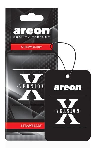 Ароматизатор для а/м Areon X-VERSION  Strawberry/ Клубника