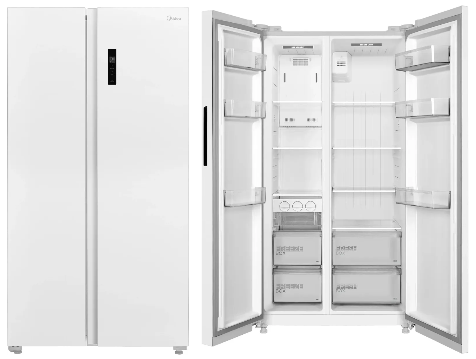 Холодильник Midea MDRS710FGE01 SIDE-BY-SIDE