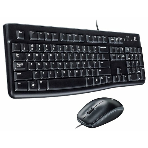 Клавиатура и мышь Logitech MK120 Black USB