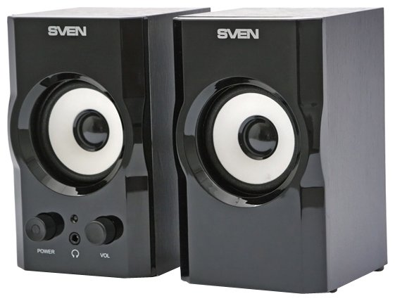 Компьютерная акустика 2.0 SVEN SPS-605 Black