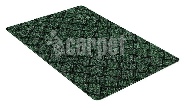 Коврик придверный влаговпит. Shahintex Premium icarpet 50х80 03 малахит 812332