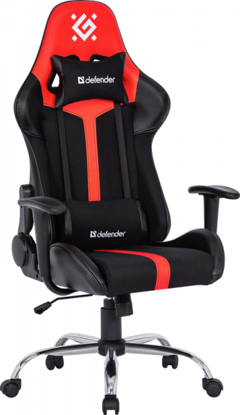 Игровое кресло Defender Racer Black/Red