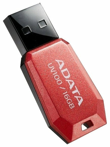 USB накопитель 16Gb Adata UV100 Red