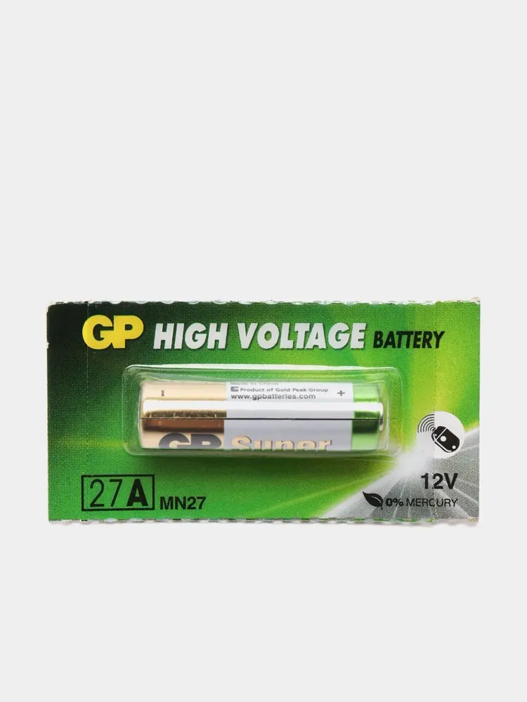 Батарейка GP Super alkaline 27A (MN27) 12V BL1