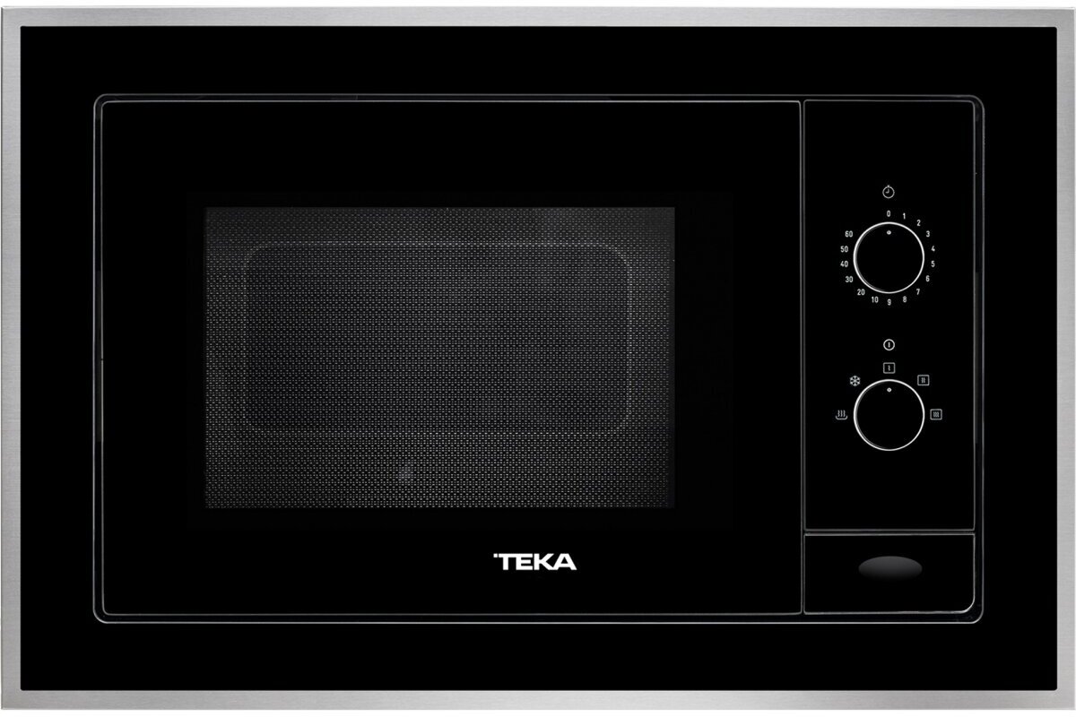 Микроволновая печь встраиваемая Teka ML 820 BI Black-SS черное стекло