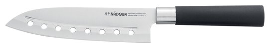 Нож Сантоку Nadoba Keiko 722912 с отверстиями 17.5 см