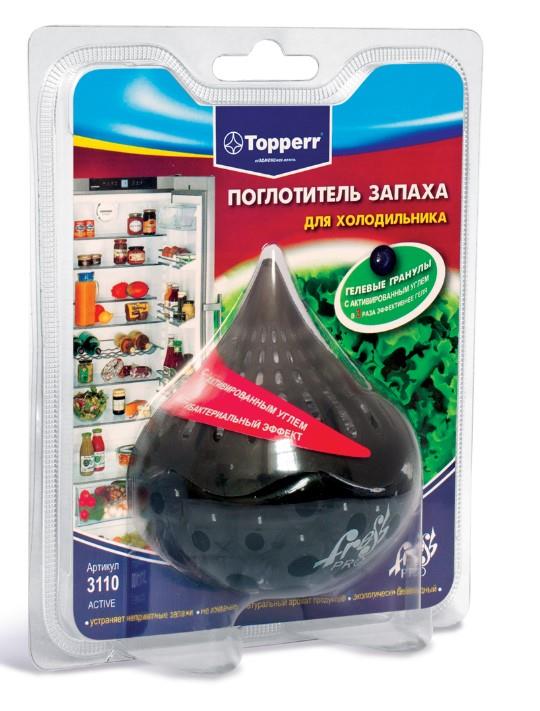 Поглотитель запаха для холодильников Topperr Active 3110
