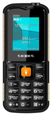Мобильный телефон teXet TM-D400 Black
