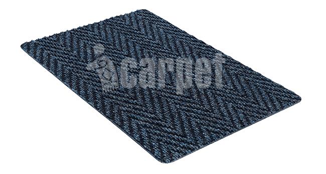 Коврик придверный влаговпит. Shahintex Premium icarpet 40х60 01 океан 812059