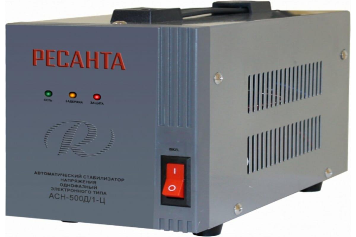 Стабилизатор напряжения РЕСАНТА ACH-500Д/1Ц