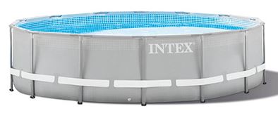 Бассейн каркасный Intex 26702NP 049-014 призматический (фильтр-насос), 3,05м x 76см