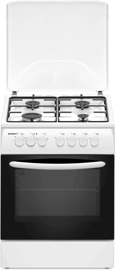 Плита комбинированная Kraft KF-FSK6402EW Плита комбинированная Kraft KF-FSK6402EW
