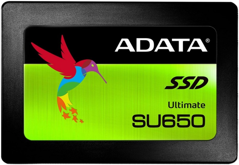 Твердотельный диск SSD 2.5" 960Gb ADATA Ultimate SU650 SATA-3 Retail (ASU650SS-960GT-R)