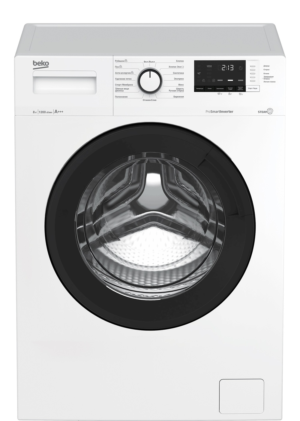 Стиральная машина BEKO WSRE8612XAWI