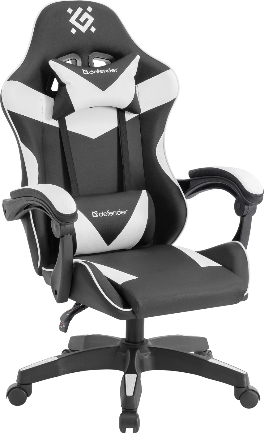 Игровое кресло Defender Urana Black/White