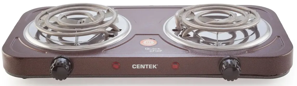 Настольная электрическая плита CENTEK CT-1509 коричневый