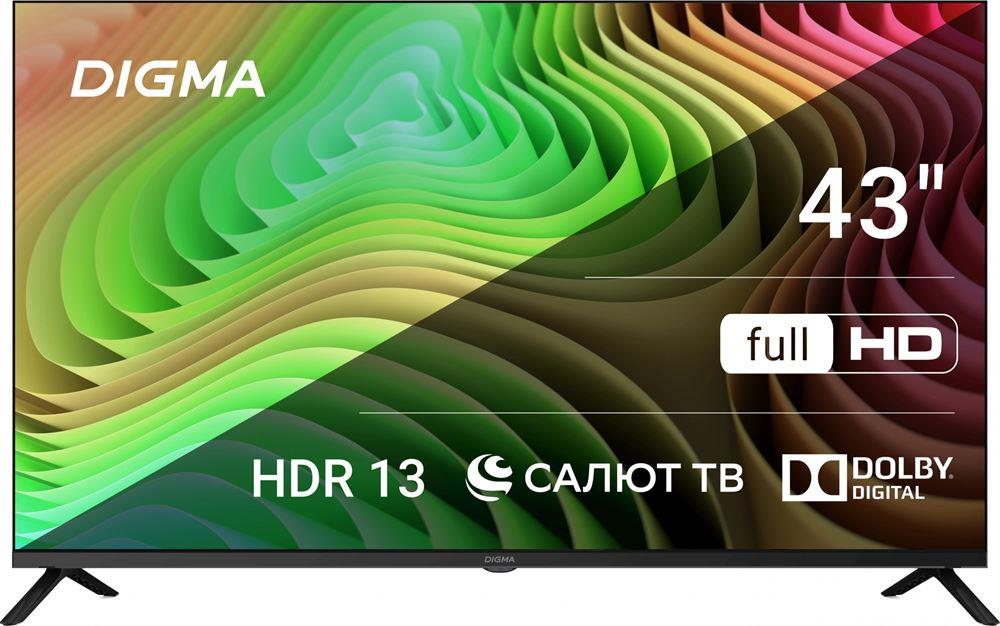 Телевизор Digma DM-LED43SBB36 черный