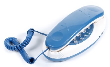 Телефон проводной Вектор 602/01 BLUE