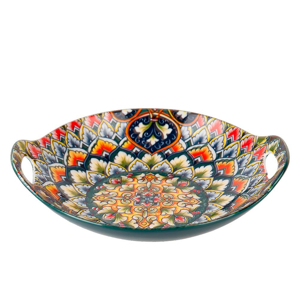 Блюдо NH Arabesque 22,5х20.5х4,5 см зеленый 0860013