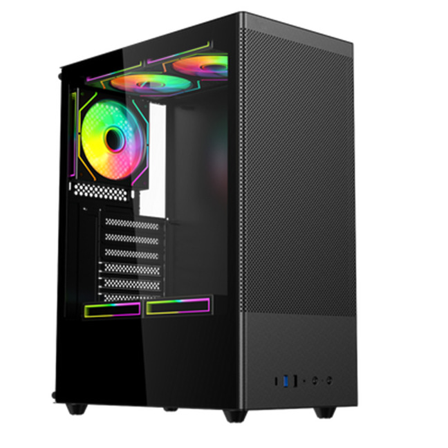 Системный блок Raskat Strike 520 Core i5 14400F/16Gb/1Tb SSD/RTX 5060 8Gb (DOS) Black (239543)