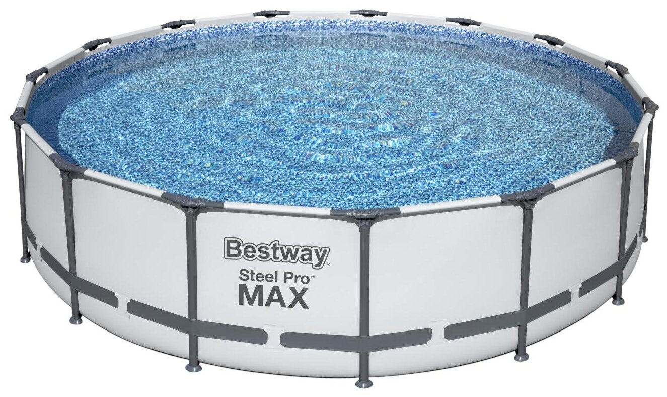 Бассейн каркасный Bestway 56488 Steel Pro Max (457x107, 14970л.)
