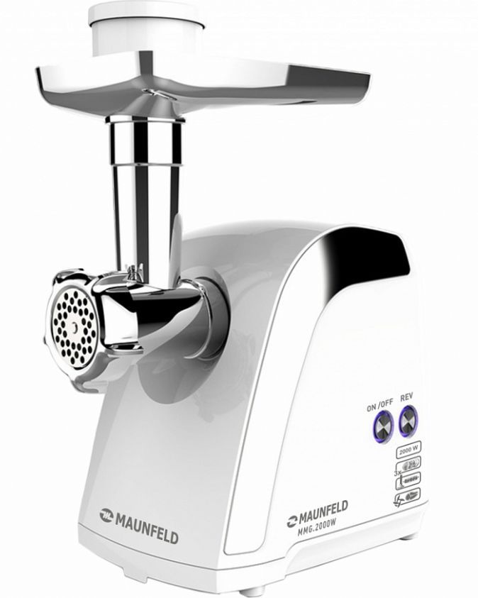 Мясорубка Maunfeld MMG.2000W белая