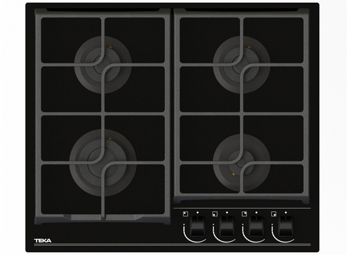 Газовая варочная поверхность Teka GBC 64100 KBN Black