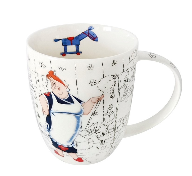 Кружка Коралл Малыш и Карлосон 420 мл HD2411-M2 119915