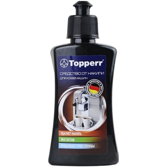 Средство от накипи для кофемашин Topperr 250 мл 3007_ЧЗ
