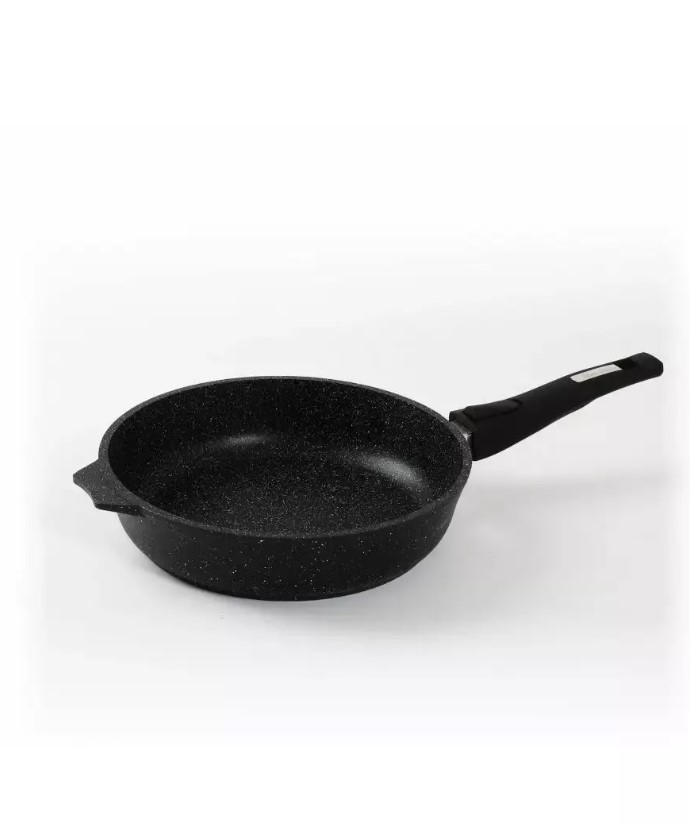 Сковорода Мечта Гранит black со съемн. ручк. 30 см 030802