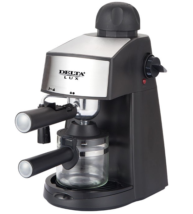 Кофеварка Delta lux DL-8151К черный