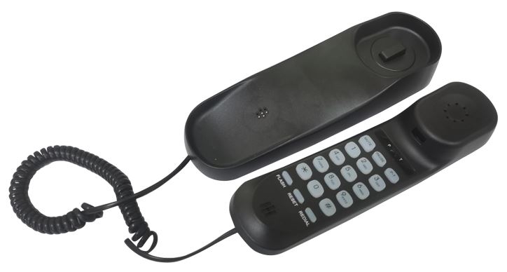 Телефон проводной Ritmix RT-002 black