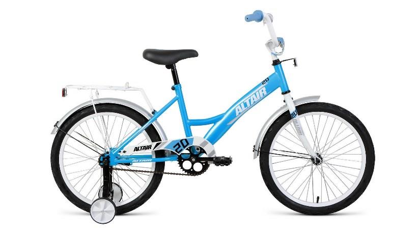 Велосипед Altair Kids 20 (1 ск. рост 13") 2021-22 бирюзовый/белый