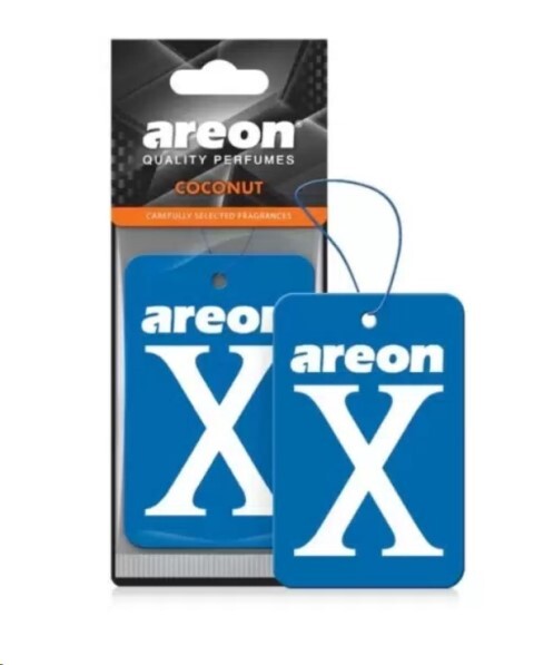 Ароматизатор для а/м Areon X-VERSION BLUE - Coconut/Кокос