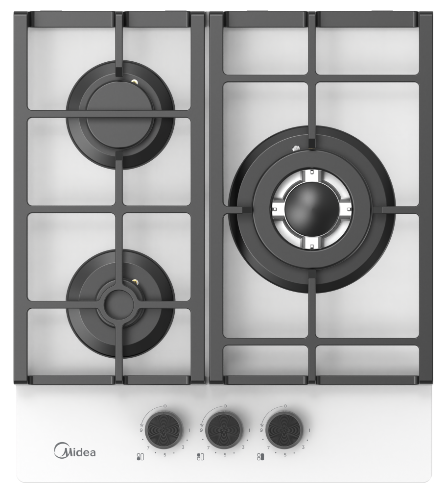 Газовая варочная поверхность Midea MG449TGW