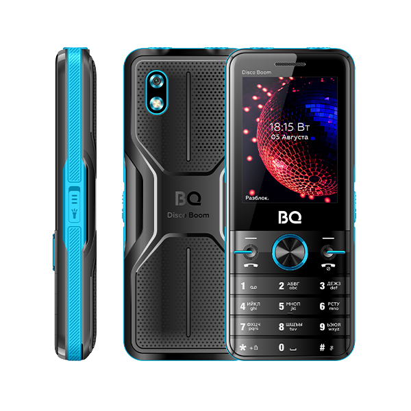 Мобильный телефон BQ 2842 Disco Boom Black+Blue
